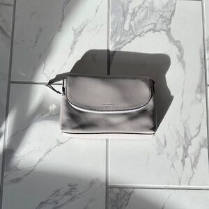 Kate Spade Pebbled Leather Bag in Gray